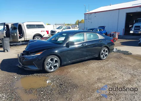 2022 Hyundai Elantra Limited from USA, damaged, VIN KMHLP4AG4NU329002